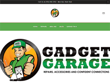 Tablet Screenshot of gogadgetgarage.com